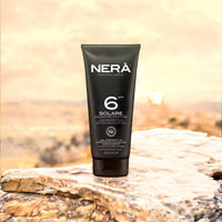 Nerà Pantelleria NERA Pantelleria SPF 6 Water Resistant Sunscreen Lotion: Low Protection 200ML Lotion with UVA & UVB Filters for Dehydration and Aging Prevention, Men and Women