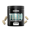 Blackhawk Nutrition Turbo Muscle Support Formula with Turkesterone & Beta Ecdysterone - Ideal Muscle Mass Synthesis to Improve Strength & Muscle Development – 60 Capsules Pack