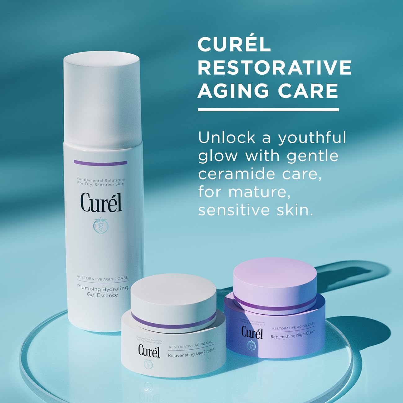 Curel Restorative Aging Care Replenshing Night Cream 40g