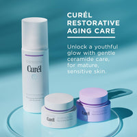 Curel Curél Restorative Aging Care Plumping Hydrating Gel Essence for Dry, Sensitive Skin, 140ml