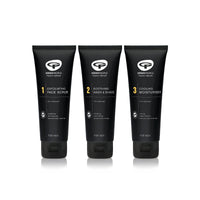 Green People GREEN PEOPLE for Men Skin Care Heroes Natural & Organic Men’s Skin Care Gift Set Refreshing, Cooling Shaving & Grooming Set for Men SLS Free, Paraben Free & Ethanol Free Cruelty Free & Vegan, white
