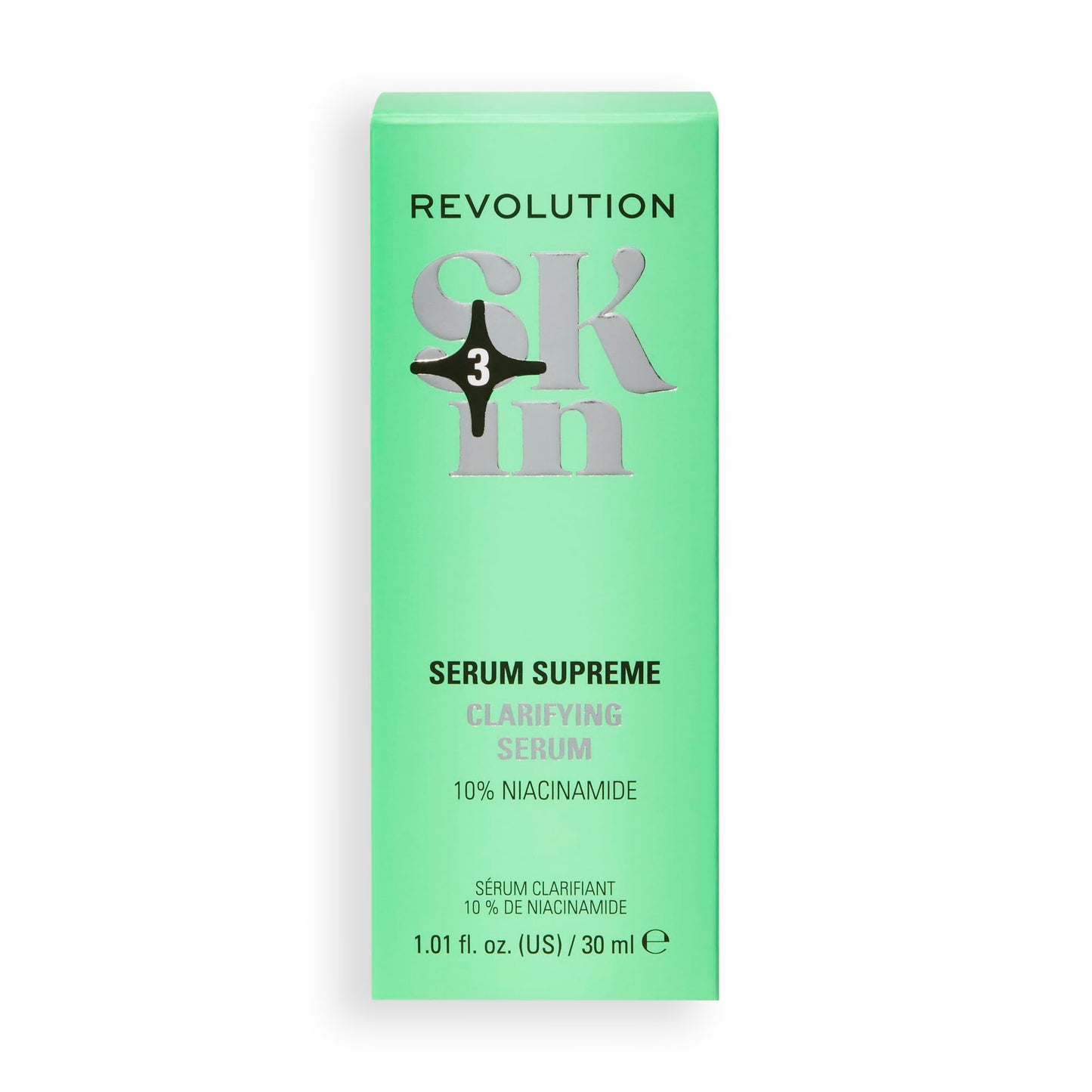 Revolution Skincare London Revolution Skin, 10% Niacinamide Clarifying Face Serum, Hydrates & Smoothes Skin, Vegan & Cruelty-Free, 30ml