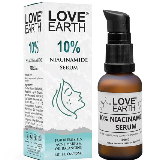 Generic 10% Niacinamide Serum With Aloe Vera And Olive Leaf Extract For Blemishes, Inflammation & Acne Prone Skin 30 ML