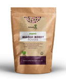 Natures Root Nature’s Root Organic Maqui Berry Powder 30g - Antioxidant Superfruit | Energy & Immunity Booster | Raw Berry Powder | Chilean Wineberry Powder