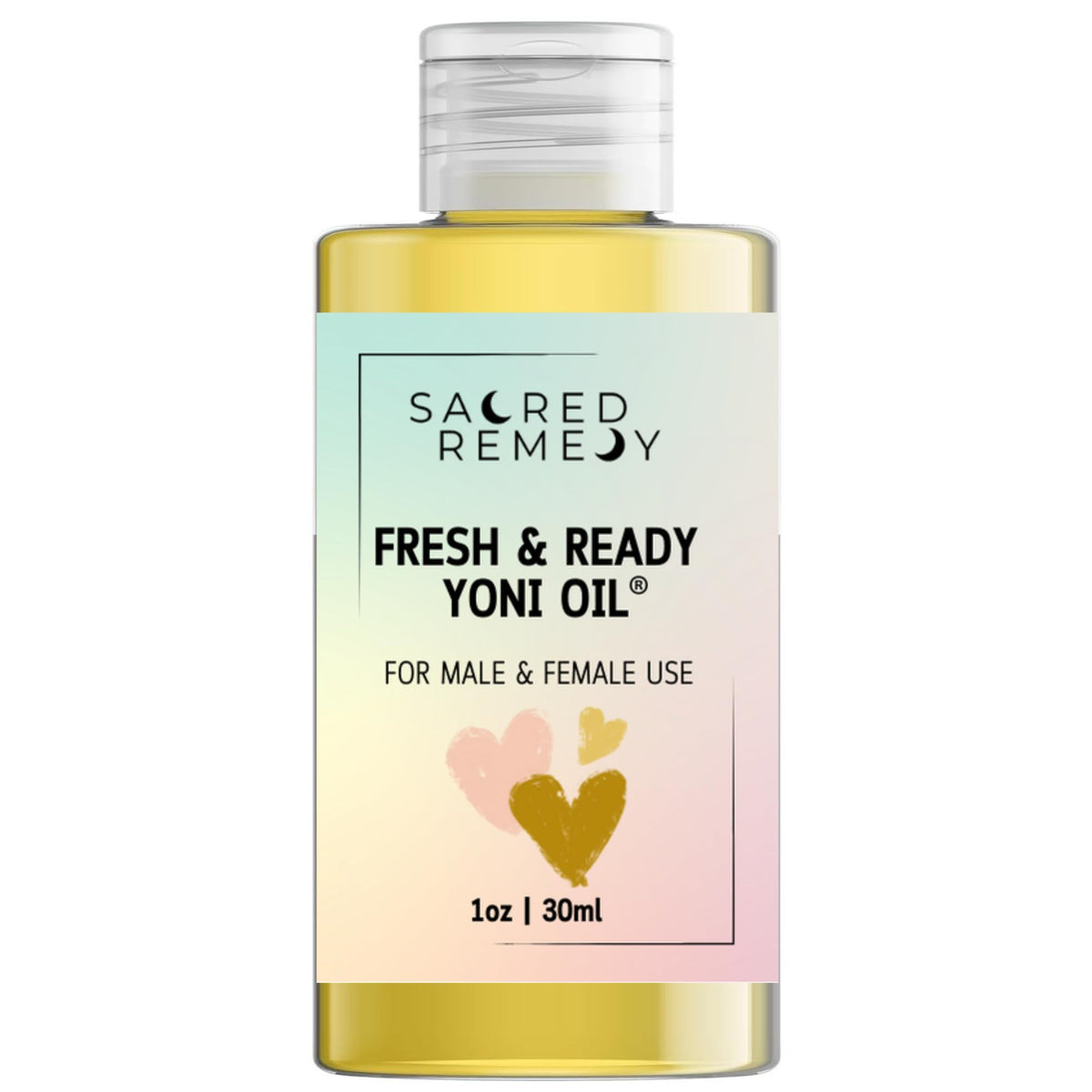 Sacred Remedy Classic Yoni Oil Potent, Hydrating, Moisturising Lotion Oil. 100% Natural & Vegan. Balance pH Level & Freshen Scent with Vitamin E (30ml)