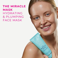 Ella & Jo Ella and Jo Miracle Hydrating Face Mask, Hyaluronic Acid + Vitamin E + Niacinamide + Squalene, Nourishes, Repairs & Firms Skin, All Skin Types