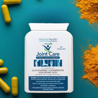 Moveit Joint Care Supplement – 60 Capsules | Glucosamine, Chondroitin, MSM, Turmeric, Hyaluronic Acid, Vitamin D & Copper | Bone & Muscle Support for Mobility, Flexibility & Comfort - 2 Month Supply