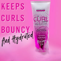 The Curl Company Soften and Shape Curl Lotion (250 ml) - De-frizzes and Leaves Hair Soft and Smooth, Ideal for Curls and Waves; Professionally Formulated with Curplex and Nourishing Moringa Oil