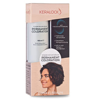 Keralock Hair Color - 150ml, No Premix Needed, Reusable for Up to 4 Months - All-in-One Dye with Conditioner & Brush (Dark Brown, 150ml)