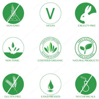 50ML Rosehip Oil 100% Cold Pressed Pure Certified Organic Oil, Best Known Facial Oil with Vitamin E, Vitamin C, B-carotene and a Form of Vitamin A