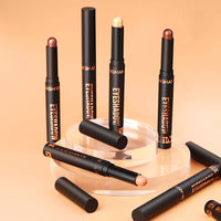 XINYUNXIN 8PCS Eyeshadow Stick Soft Creamy Matte Shimmer Eye Shadow Pencil Crayon Highlighting Pigmented Shiny Eyeshadow Pencil Waterproof Classy Shimmer Eye Shadow Sticks Set (A)