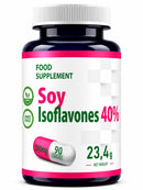 Hepatica SOYA Isoflavones 60mg | Standardised to 40% Isoflavones | 90 Vegan Capsules | 3-Month Supply | 3rd Party Lab Tested