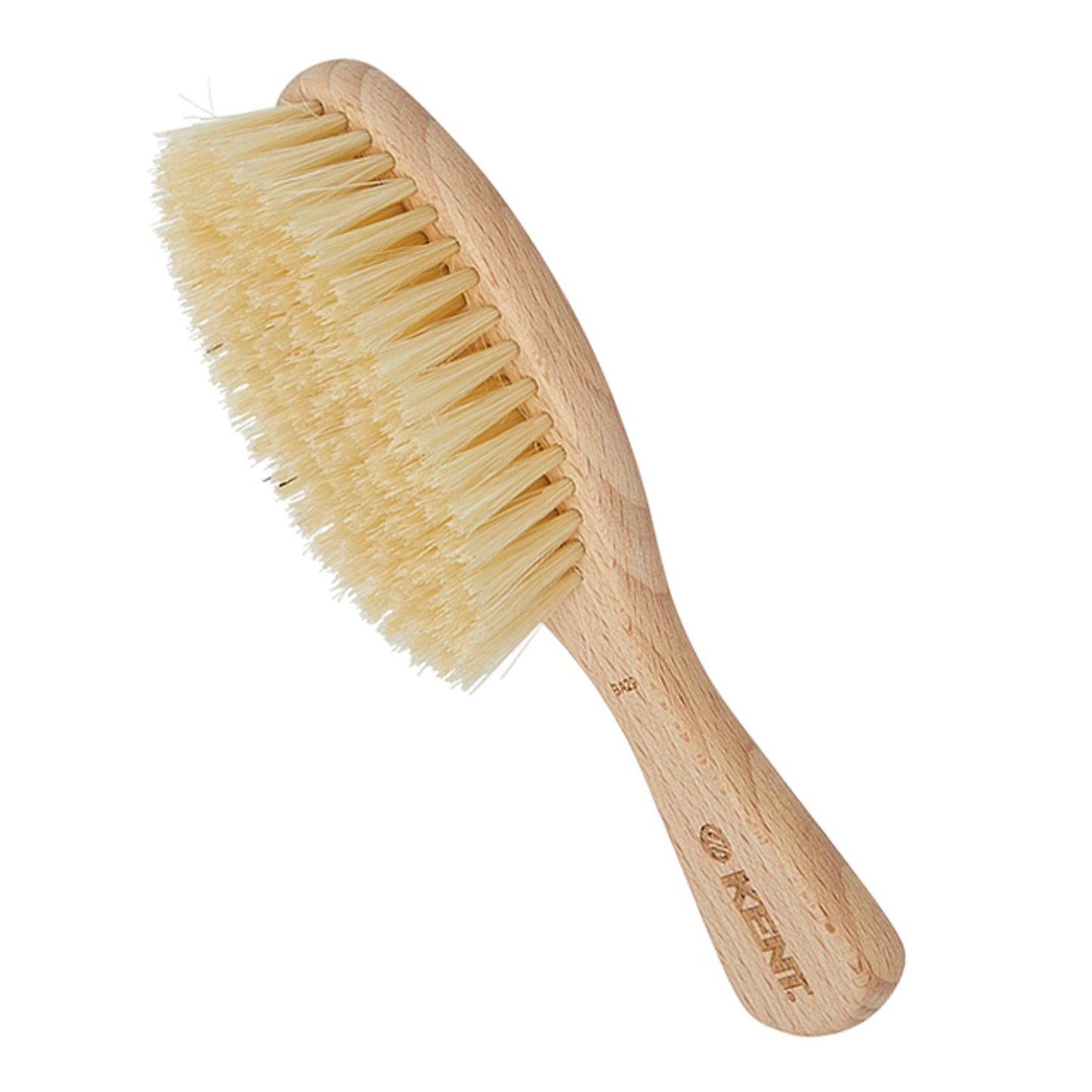 KENT Kent Baby Soft Bristle Beechwood Brush with Canvas Travel Pouch - BA29