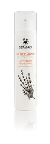 Odylique - Organic Cleanser for Dry Skin – Silk Touch Cleanser - With Purifying Lavender & Hydrating Plant Oils – Natural Cleanser For Mature Skin (95g)