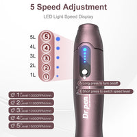 Bestauty Dr.pen A10 Microneedling Pen - Original Dr.pen Microneedling with 5Pcs Microneedling Cartridges(12/24/36/42/Nano-R), Professional Microneedling Improving Wrinkles Scars Hair Loss