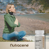 NUTRACENE Nutracene Ashwagandha KSM-66 1,000mg with Black Pepper | High Strength Adaptogen | Stress Relief | Energy & Cognitive Support | Made in The UK | Vegan Friendly