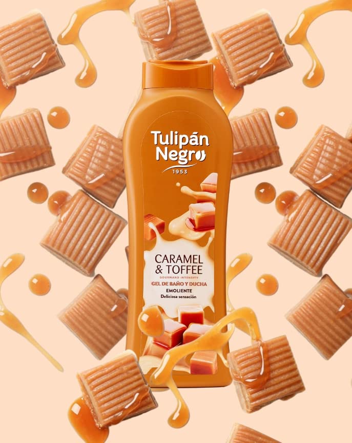 Tulipán Negro Caramel Cream Toffee Shower Gel 650ml