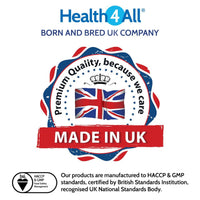 Health4All Sea Kelp Iodine 90 Capsules (V) High Strength 520mcg Iodine per Capsule. Purest: no additives Natural Iodine Supplement