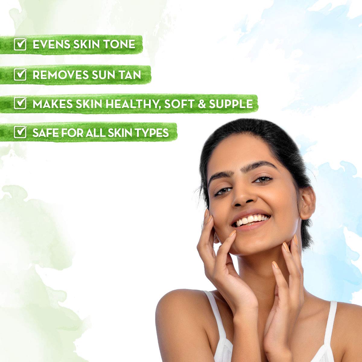 MAMAEARTH Mamaearth Ubtan Face Pack Mask for Fairness, Tanning & Glowing Skin with Saffron, Turmeric & Apricot Oil, 100 ml