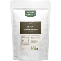 Everyday Superfood Organic Shiitake Mushroom Powder 190g, Ideal for Coffee and Tea and Mushroom Blends