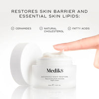 Medik8 Advanced Night Restore - With Optimised Ceramide Complex - Anti-Ageing Cream - Firms, Nourishes & Supports Skin Barrier For Overnight Skin Restoration
