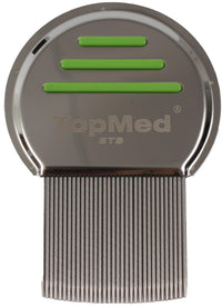 TOPMED ETS Top Med LICE Comb Steel Screw Needle Spiral 1 Count