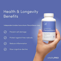 vP Vitality Pro Vitality Pro Advanced Pterostilbene 60 Capsules