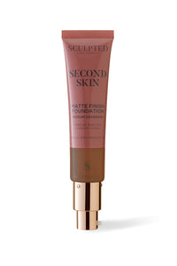 SCULPTED by Aimee Connolly Second Skin Mineral Matte Liquid Foundation from Sculpted by Aimee (Deep 7.0) - Medium Coverage Foundation with SPF 50, 32ml Cruelty-Free, Vegan