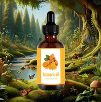 Turmeric Oil 30ml – 100% Pure and Cold-Pressed | Powerful Antioxidant & Natural Skin Rejuvenator, For All Skin Types