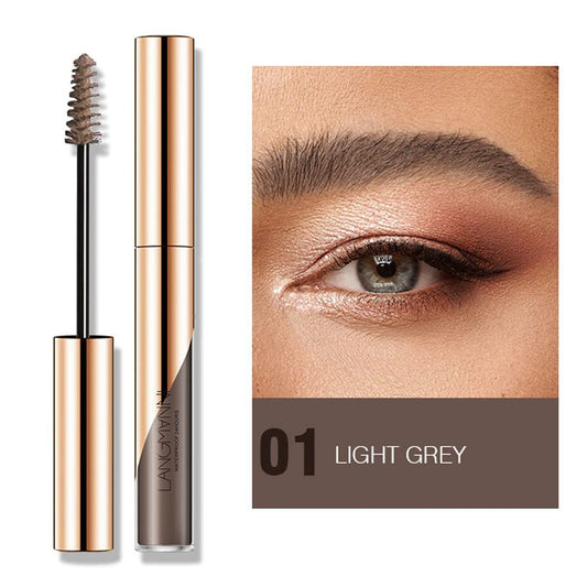 ZDHSOY Eyebrow Gel, Eyebrow Dye/Eyebrow Tint/Semi-Permanent Eyebrow Gel Tattoo Brow Waterproof Sweat-proof,Fast Drying,Brow Gel (Light Grey)