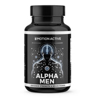 Alpha Men: Shilajit, Ashwagandha & Lion's Mane Capsules 1800mg for Peak Physical and Cognitive Performance. Premium Brain, Energy & Mood Support Blend 1800mg