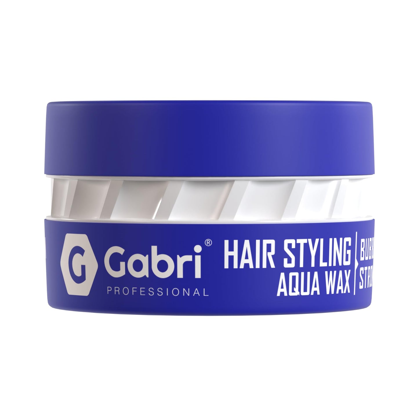 G Gabri Gabri Professional Hair Wax, Hair Styling Aqua Wax, 1 x 150 ml, Pack of 1 (Bubblegum Strong - Blue)