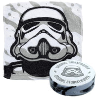 Puckator The Original Stormtrooper Compressed Travel Towel - Backpacking Traveling Essentials Essential - Hangover Kit Holiday Travel Camping Must Haves Accessories Mini Face Expandable Towel Towels