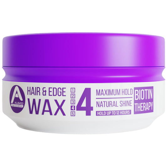 Allored Professional Allored Biotin Therapy Hair & Edge Styling Wax 150ml with Mixed Melon Scent | 12 Hours Hold Edge Control | Gummy Wax | Hair Wax For Men & Women