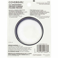 CoverGirl Smoothers Pressed Powder Foundation Translucent, Medium(N)715, 9.5 ml Packages (2-pack)