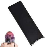 Penitue Balayage Highlighting Board with Teeth, Hair Coloring Palette Reusable Foiling Board Professional Hair Dye Tools for Stylists Salon DIY (Black)