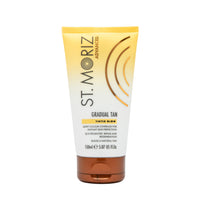 ST. MORIZ St. Moriz Advanced Tinted Gradual Tanning Lotion | Hydrating Gradual Tan Moisturiser with Anti-Ageing Q10 & Light Colour Coverage | Builds up a Natural Glow in 1 to 3 Applications | Vegan | 150ml