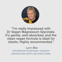 dr vegan Daily Magnesium Glycinate 1500mg | Provides 300mg Pure Elemental Magnesium