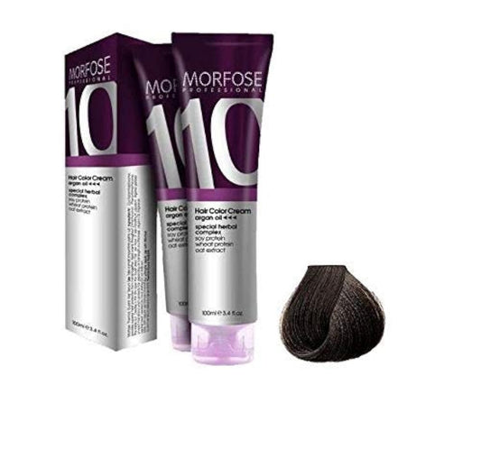 Morfose 10 Professional Hair Colour Cream 100 ml, No. 5.3 Light Dore Brown