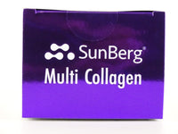 Bodygenix Sunberg Multi Collagen Peptides Sachets - 1000mg Hydrolyzed Collagen Type I, II, III Hyaluronic Acid Biotin for Skin Hair Nail Joints Bones Muscles Teeth - Halal Collagen Complex Supplement 7 Sachets