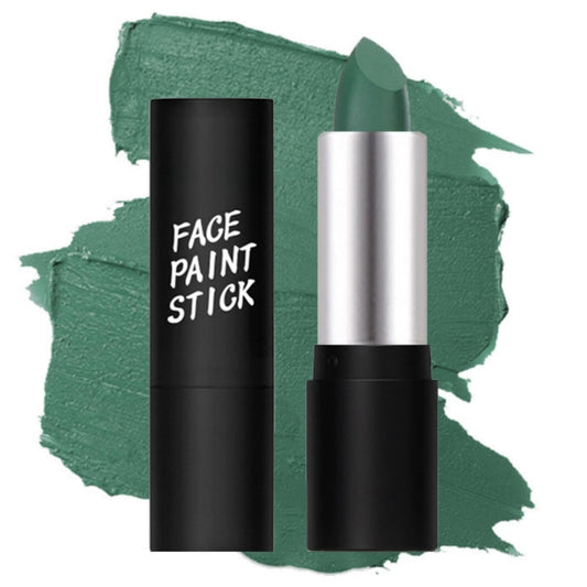 Siyinzu Green Face Body Paint Stick,Green Full Body Paint Makeup Stick For Halloween,High Pigment Gree/n Eye Bod/y Pai/nt Wand,Cream Bod/y Pain/t For Adult,Facepaint Makeup,Gree/n Fac/e Paint Pens