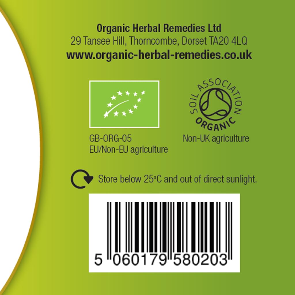 Organic Herbal Remedies 100ml Ginkgo Biloba Tincture