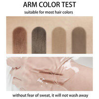 Root Cover Up Powder Natural, Hairline Powder Waterproof, Root Touch Up Powders Instantly, Hair Concealer For Women And Men, Grey Hair Cover Up Makeup Sweatproof (Black)