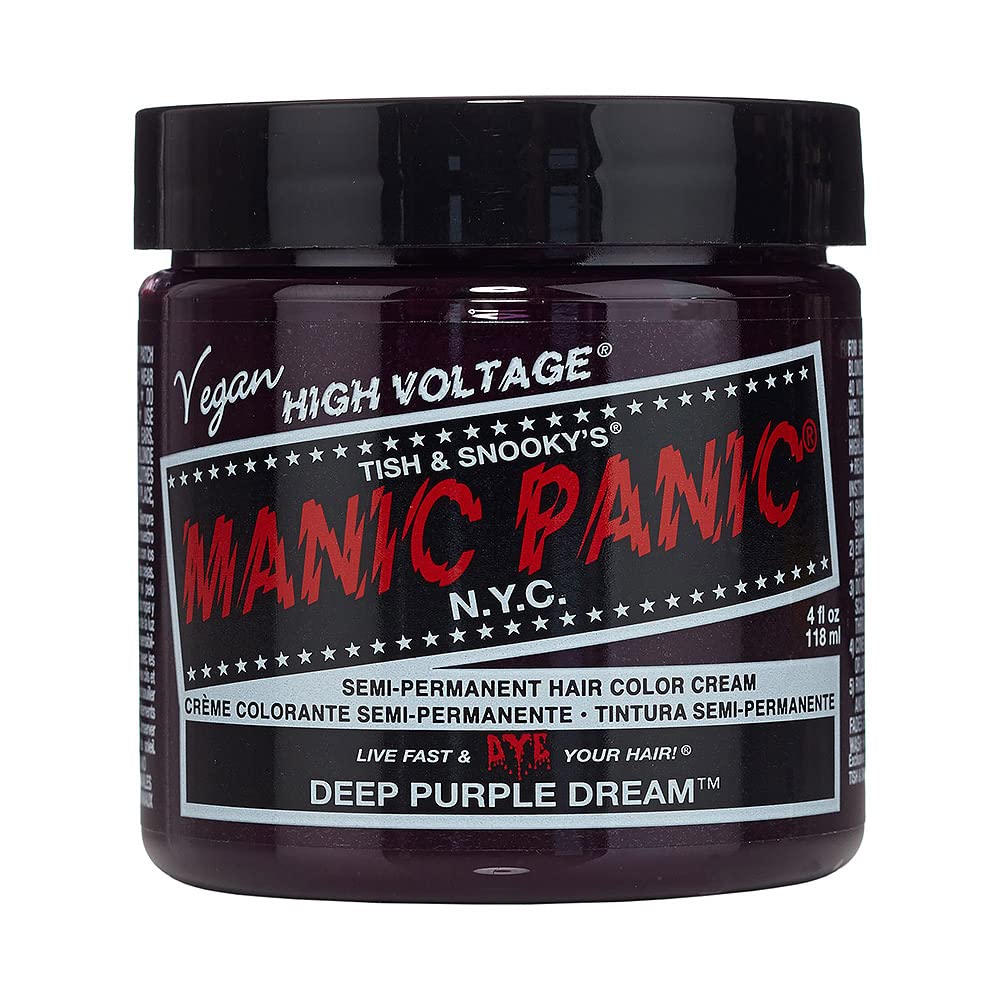Manic Panic High Voltage® Classic Cream Formula Colour Hair Dye 118ml (Deep Purple Dream™)