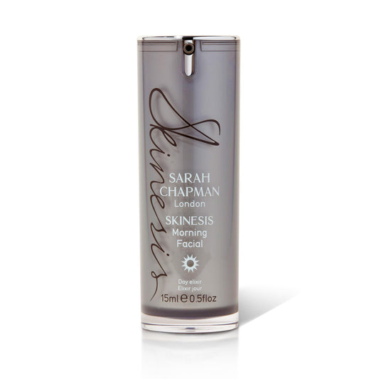 Sarah Chapman Skinesis Morning Facial Elixir - 15ml Day Elixir - Nourishing Anti-Ageing Skincare with Vitamin A, Jasmine & Neroli Oils, Silky Texture, Combats Ageing - Suitable for All Skin Types