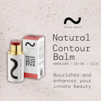 fierce nature Selfie Stick Tallow Balm for Contour, Blush and Lips, Face Moisturiser, Rhiannon - 7g