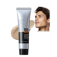 Men's BB Cream Foundation,Concealer For Men,Mens Tinted Moisturiser Face,Mens Concealer,Face Cream To Balance Skin Tone & Daily Use,Colour Corrector & Moisturizer,Strong Coverage,Easy Application