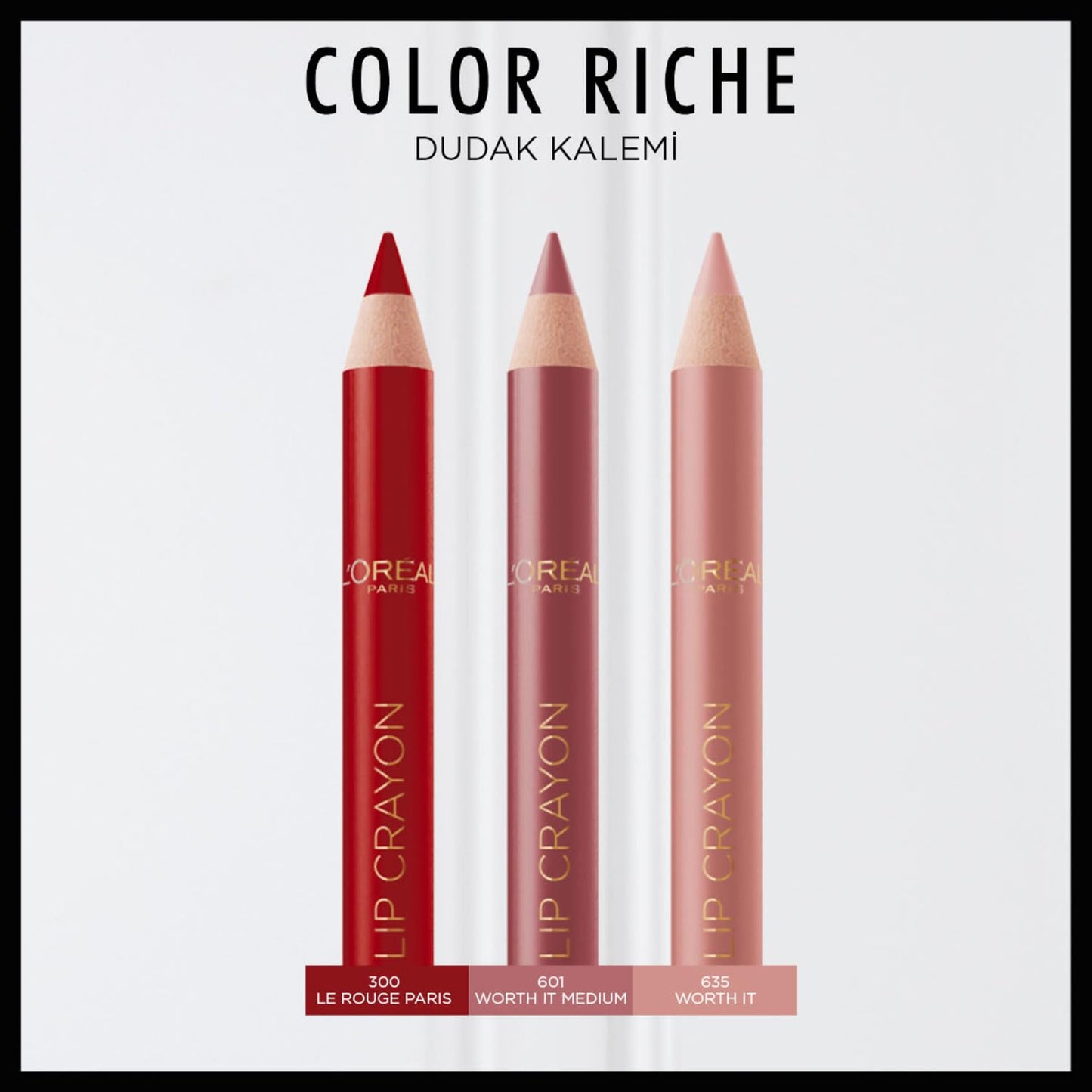 L'Oreal Paris Color Riche Lips Liners 300 Le Rouge Paris