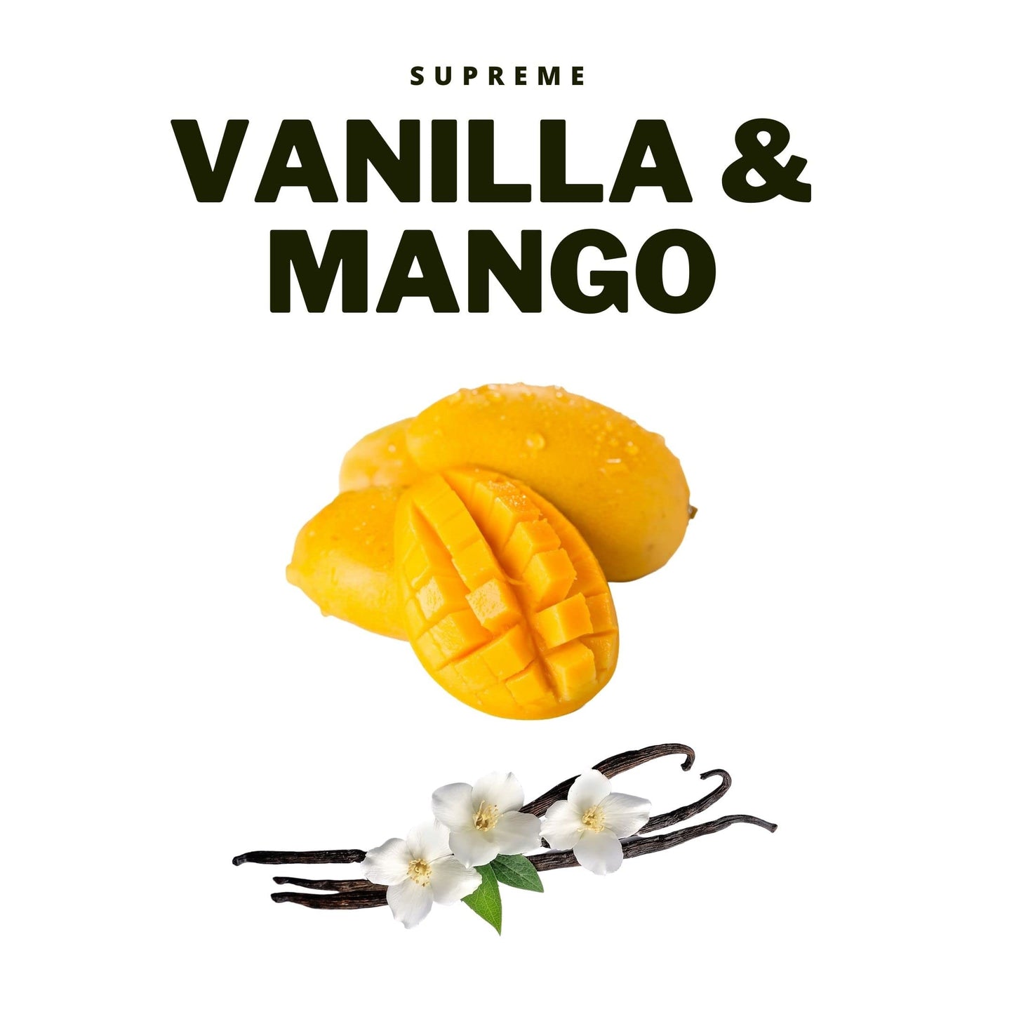 Beard Oil Mango Vanilla Dream Scented | Hair Growth & Moisturiser | Bartstoppel© Barber Company | Supreme Care for Men