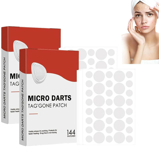Kubozn Pro Microdarts Tag'gone Patch,Natural Skin and Face Care Patch, Microdarts patch-Acne Pimple Patches,Invisible Blemish Cover, Suitable for All Skin Types
